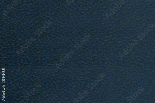 dark blue leather fabric texture background 