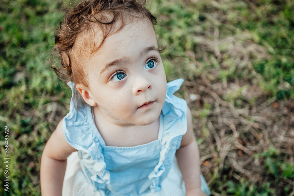 Portrait of a girl with special needs who needs a family Portrait of a girl with special needs who needs a family