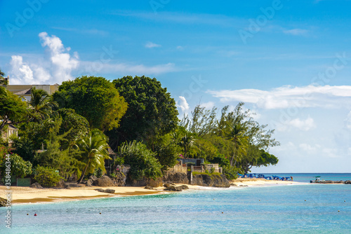 It's Coast of the Carribean Sea, Bridgetown, Barbados © Anton Ivanov Photo