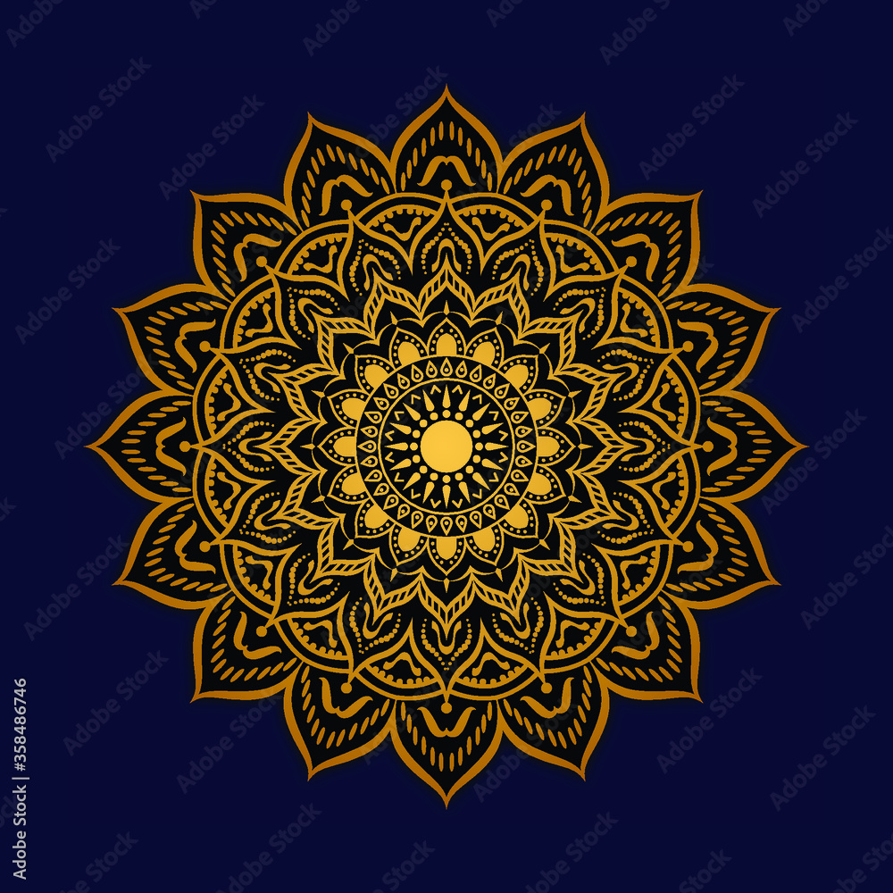 Luxury Mandala Abstract Background For print, poster, cover, brochure, flyer, banner