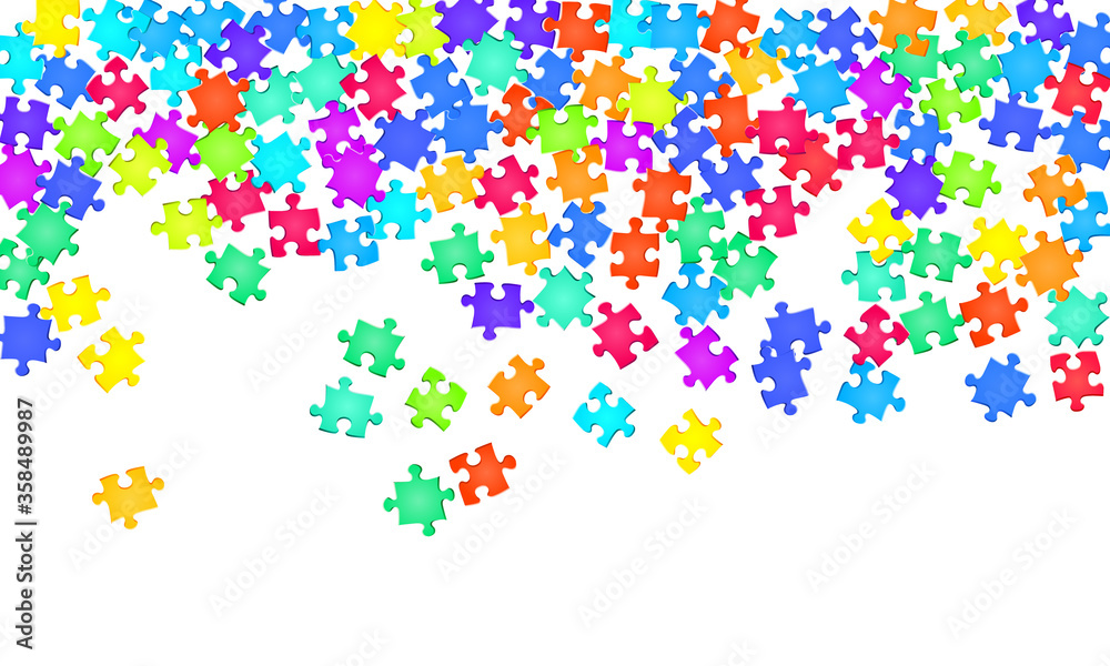 Abstract mind-breaker jigsaw puzzle rainbow Abstract mind-breaker jigsaw puzzle rainbow