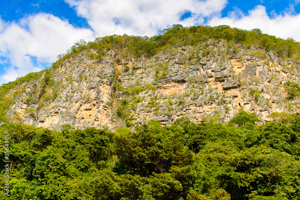 Rocks of Sumidero Canyon National Park, Chipas, Mexico. Rocks of Sumidero Canyon National Park, Chipas, Mexico.