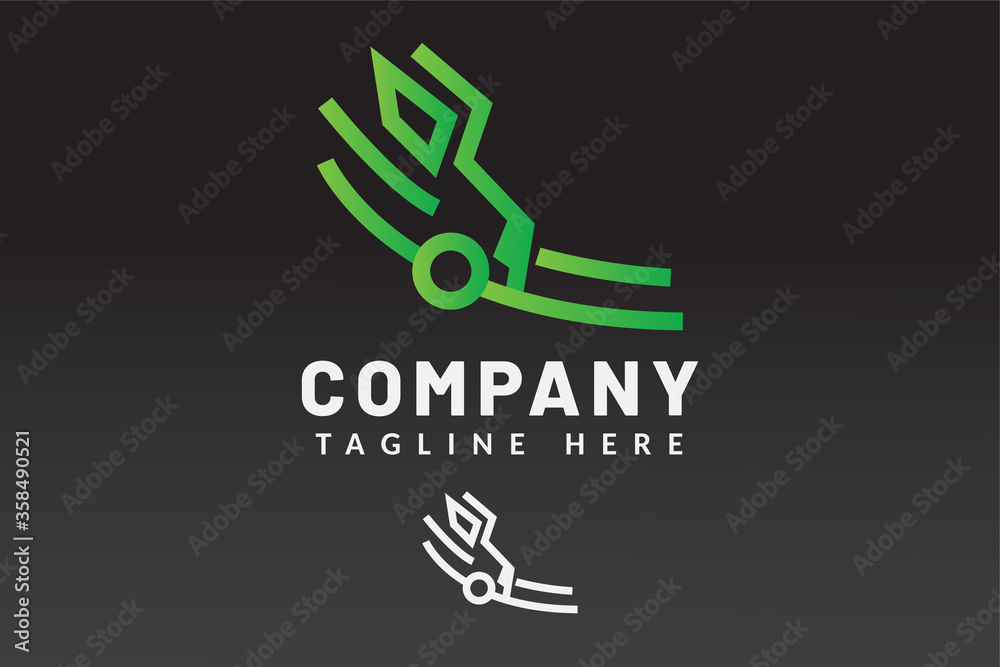 Logistic Icon Logo Template For Delivery brand and service delivery company Logistic Icon Logo Template For Delivery brand and service delivery company