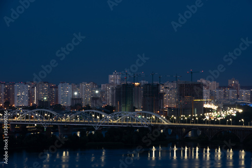 Wallpaper Mural Kiev Ukraine City Nighttime Kiev  Night Kiev Torontodigital.ca