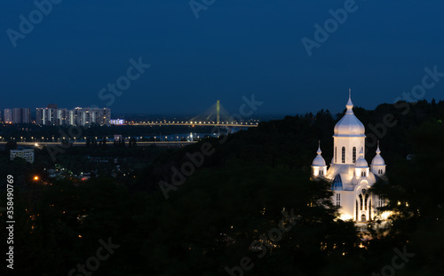 Kiev Ukraine City Nighttime Kiev Night Kiev