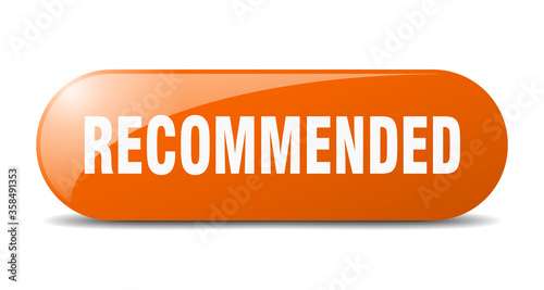 recommended button. recommended sign. key. push button.