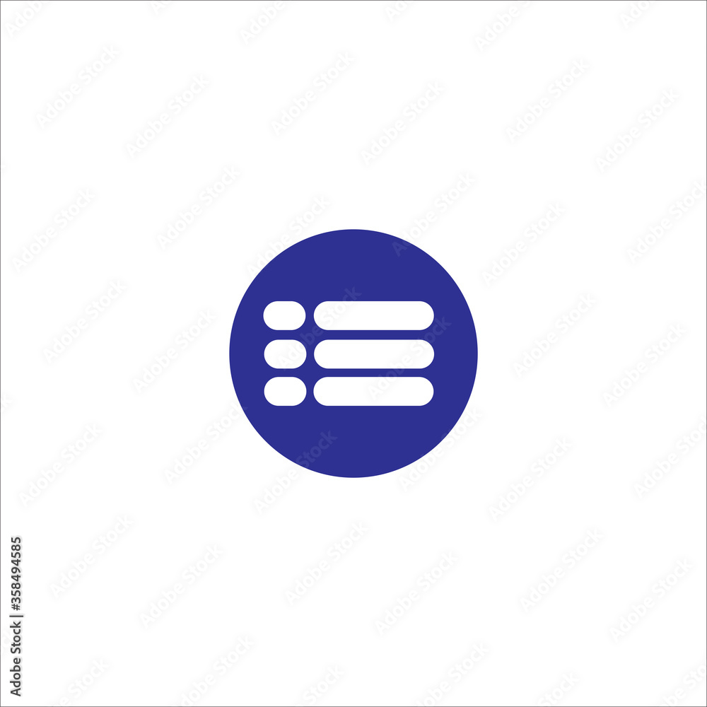 menu icon vector menu icon vector