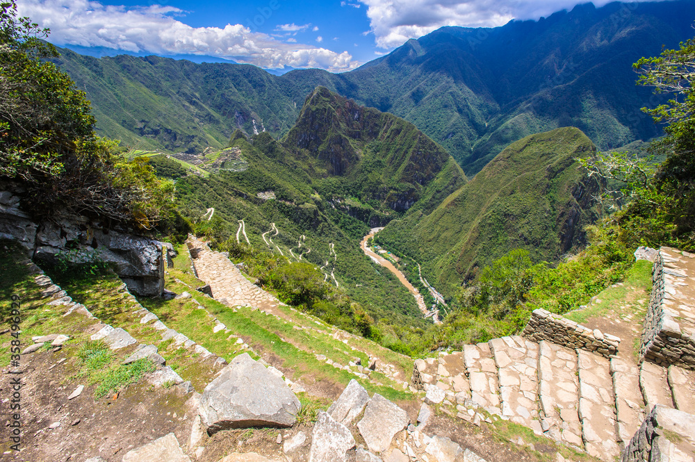 It's Mountain valley in Peru, Latin America, South America It's Mountain valley in Peru, Latin America, South America