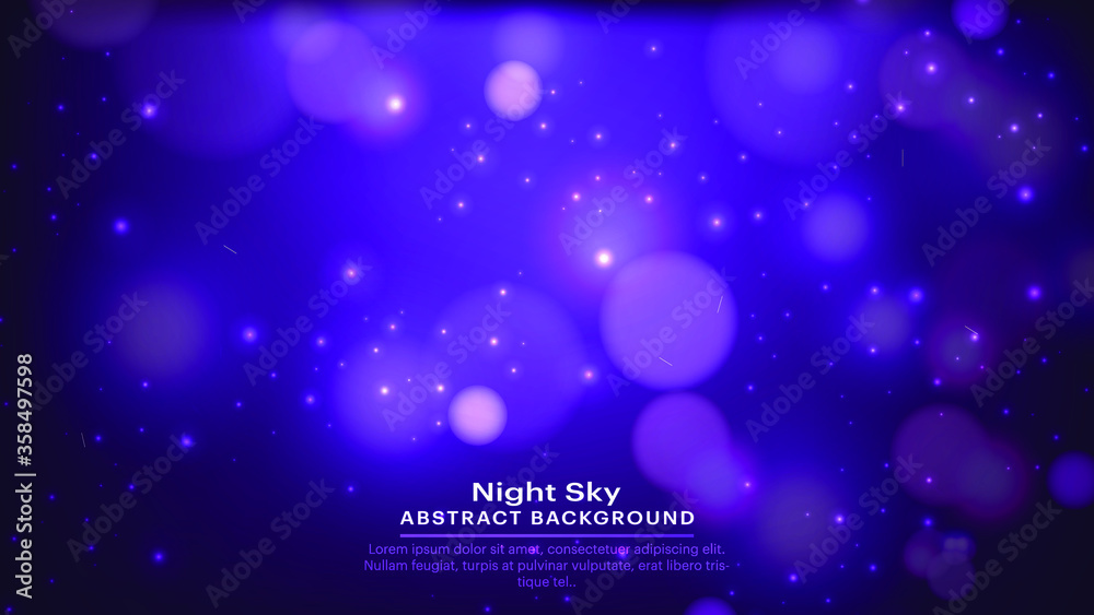 Brighten night sky abstract background - Vector Brighten night sky abstract background - Vector