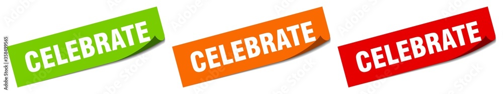 celebrate sticker. celebrate square isolated sign. celebrate label celebrate sticker. celebrate square isolated sign. celebrate label