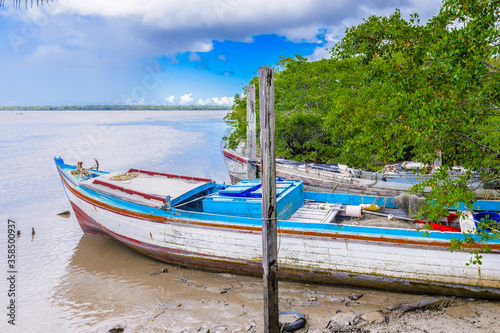 It s Boat over the river