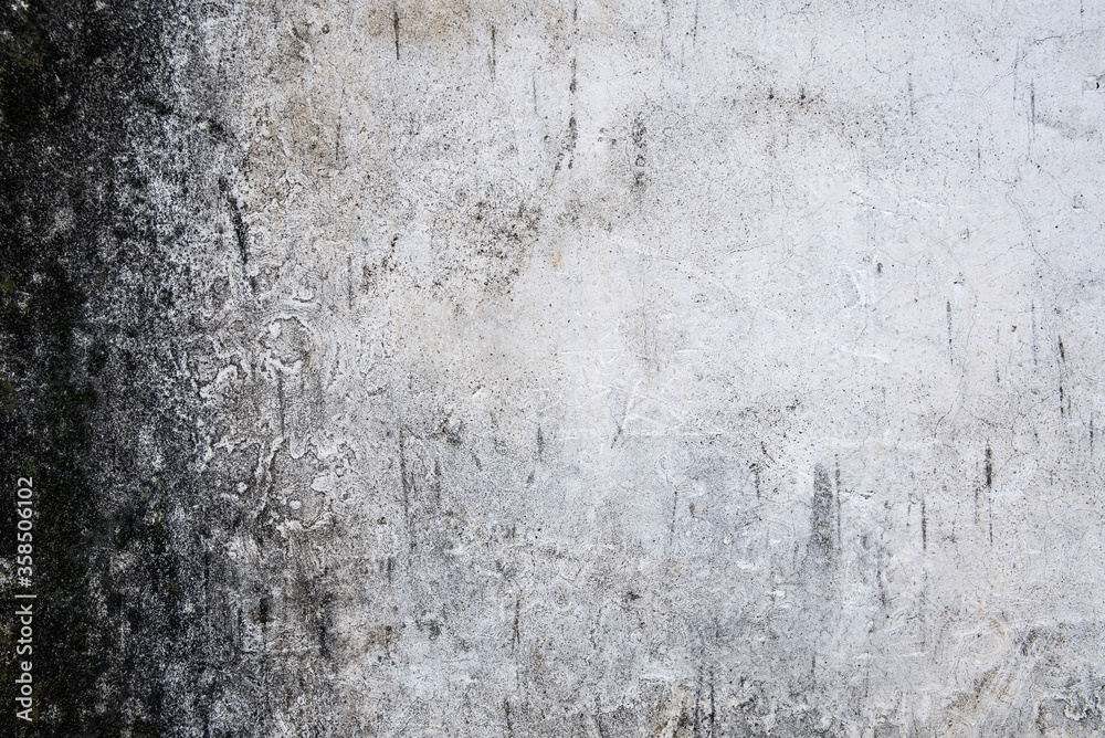 Obraz premium Mottled old white powder wall