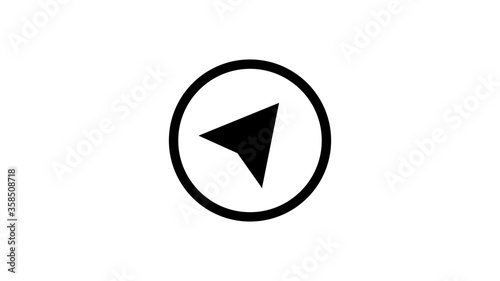 Arrow Compass Icon Logo Template Free Download Arrow Compass Icon Logo Template - GFXLoad