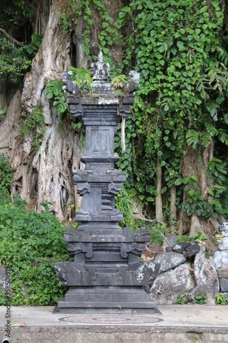 Décoration du palais de Tirta Gangga, Bali, Indonésie  © Atlantis