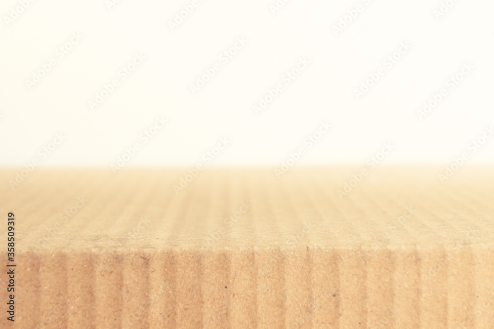 carton paper empty on table top for shelf showing of product carton paper empty on table top for shelf showing of product