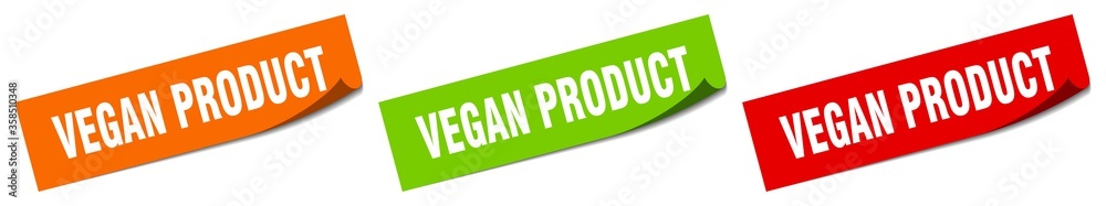 vegan product sticker. vegan product square isolated sign. vegan product label vegan product sticker. vegan product square isolated sign. vegan product label