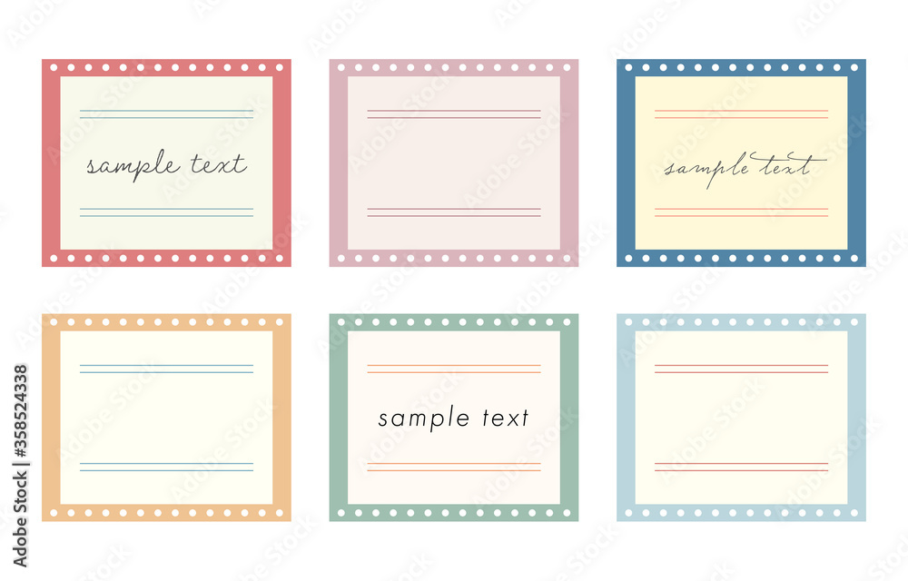 背景のセット バナー 素材 フレーム Stock Vector Adobe Stock 背景のセット バナー 素材 フレーム Stock Vector Adobe Stock