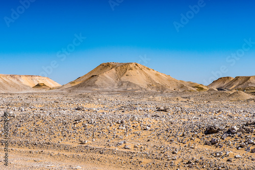 It's Beautiful desert landscape in Egypt