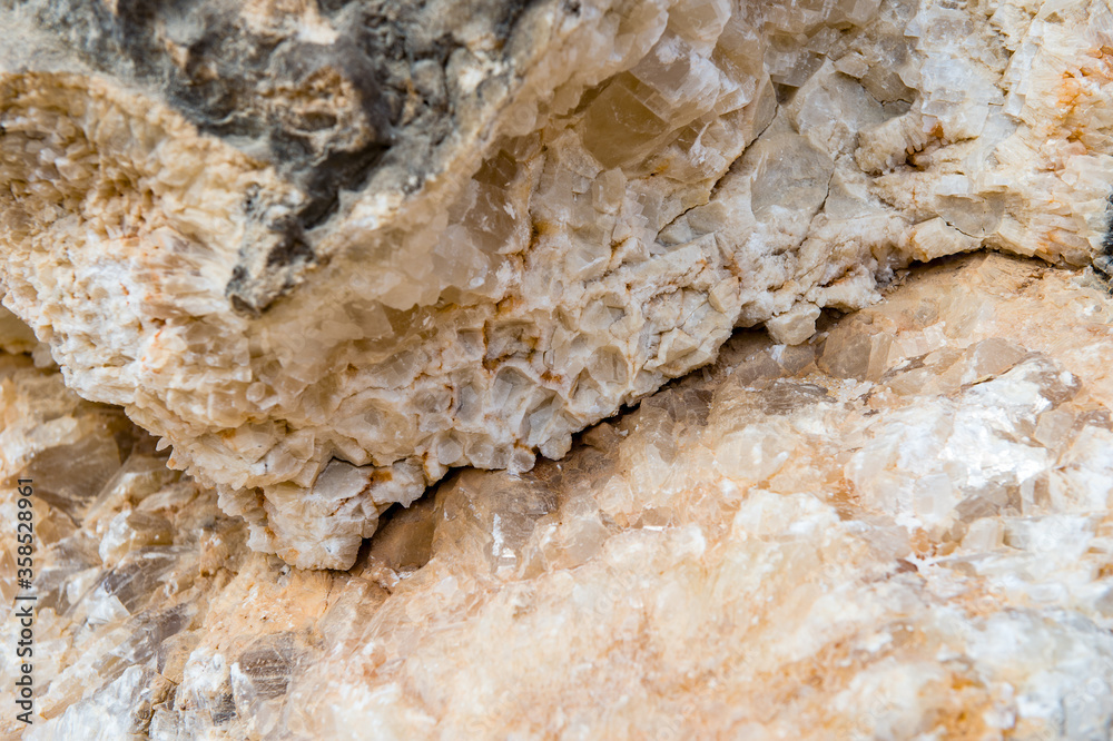 It's Quartz structure of the Crystal Mountain between the Bahariya and Farafra Oasis in Egypt It's Quartz structure of the Crystal Mountain between the Bahariya and Farafra Oasis in Egypt