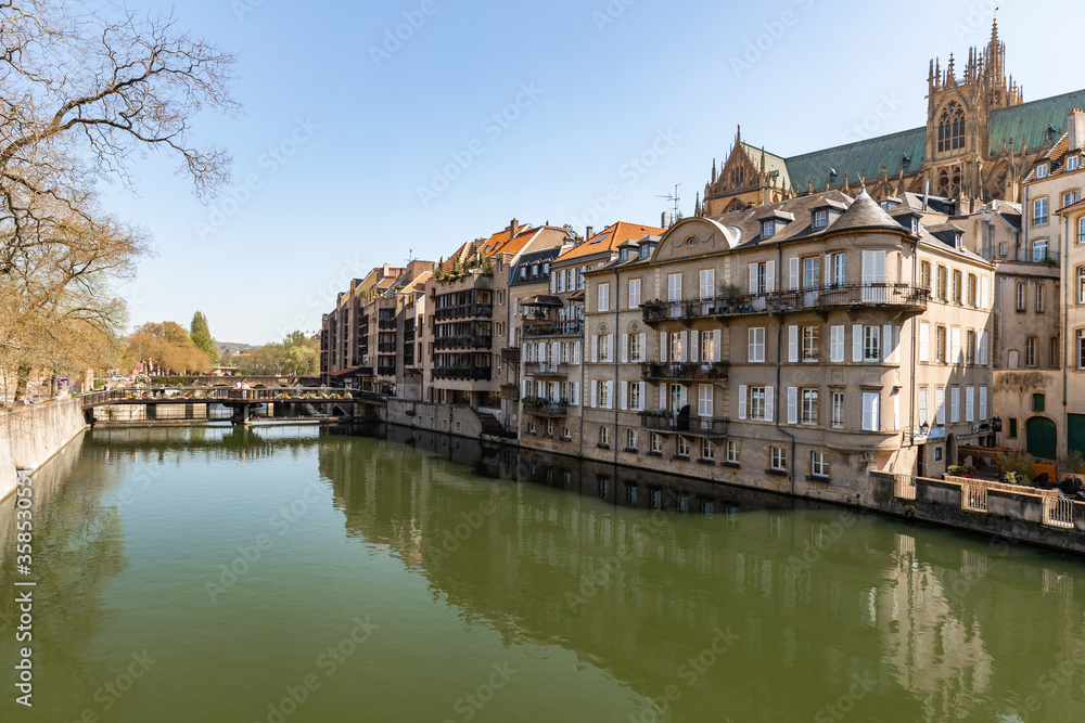 Metz, France, view from Temple Neuf Metz, France, view from Temple Neuf