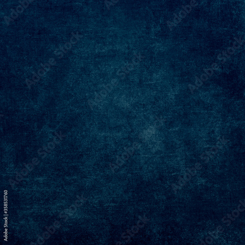 Blue designed grunge texture. Vintage background with space for text or image