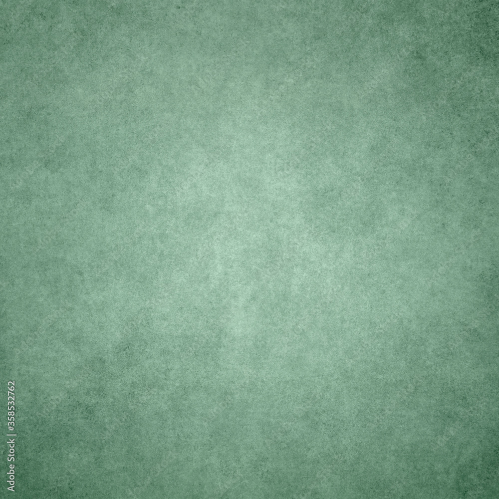 Fototapeta premium Green designed grunge texture. Vintage background with space for text or image