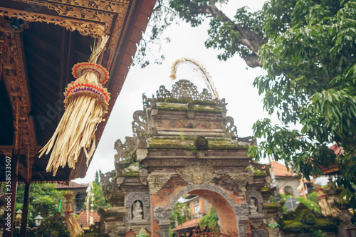 Puri Saren Agung, The Rotal Palace in Ubud, Bali, Indonesia. photo