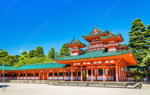 Soryuro, Castle in the corner at Heian Shrine in Kyoto