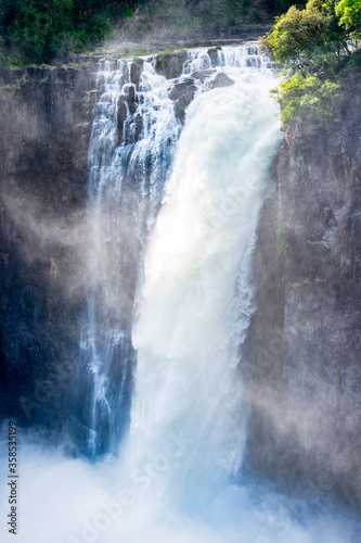 It's Spectacular view of Victoria Falls, Zambezi River, Zimbabwe and Zambia