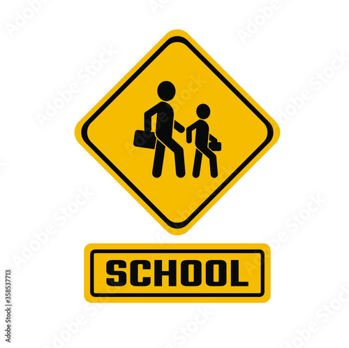school children sign