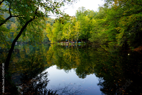 Spring scene from Yedigoller, Bolu/Turkey.