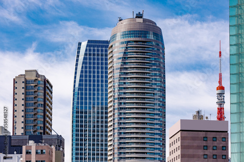 Wallpaper Mural そびえ立つ東京の高層ビル群 Torontodigital.ca