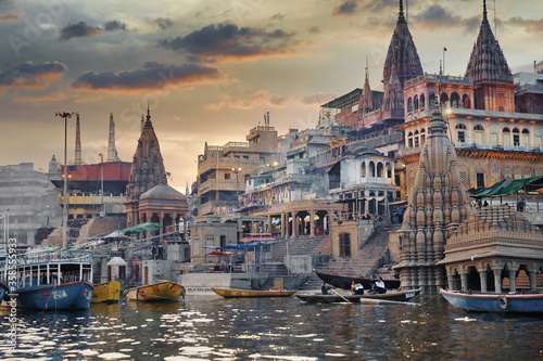 Varanasi, Banaras, Uttar Pradesh, India. January 2020