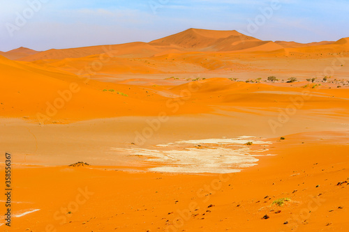 It s Namibia desert  Sossuvlei  Africa.