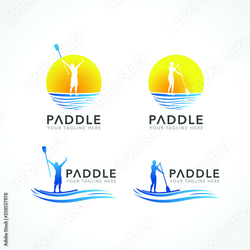 logo paddle sail