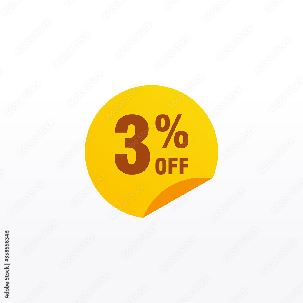 3 discount, Sales Vector badges for Labels, , Stickers, Banners, Tags, Web Stickers, New offer. Discount origami sign banner 3 discount, Sales Vector badges for Labels, , Stickers, Banners, Tags, Web Stickers, New offer. Discount origami sign banner