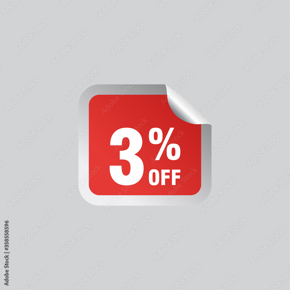 3 discount, Sales Vector badges for Labels, , Stickers, Banners, Tags, Web Stickers, New offer. Discount origami sign banner 3 discount, Sales Vector badges for Labels, , Stickers, Banners, Tags, Web Stickers, New offer. Discount origami sign banner