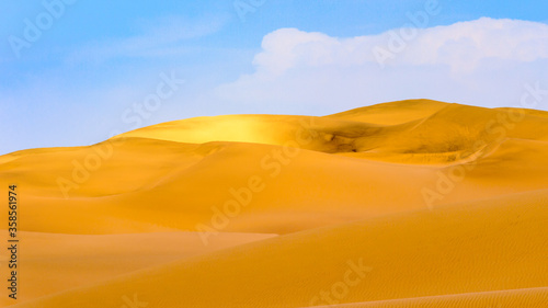 It s Spectacular view of the Sand dunes at the Namib-Naukluft National Park  Namibia