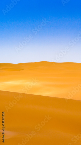 It's Spectacular view of the Sand dunes at the Namib-Naukluft National Park, Namibia