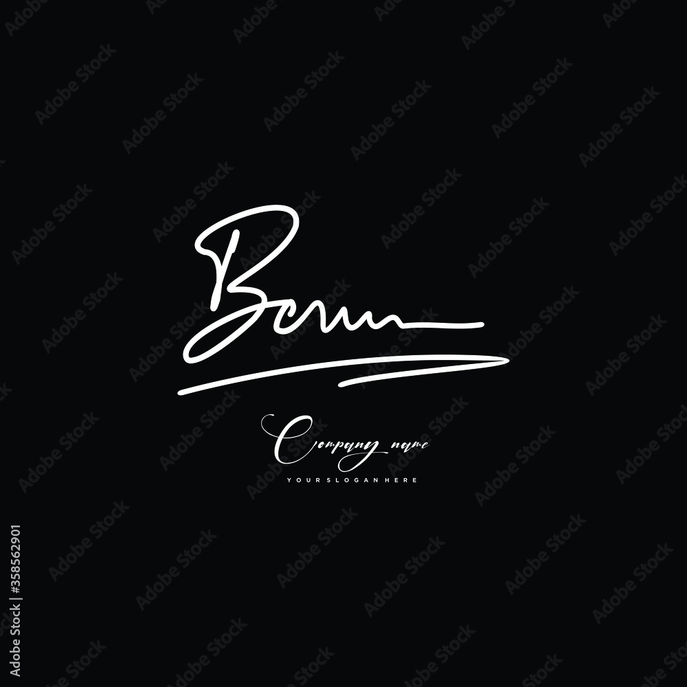BC initials signature logo. Handwriting logo vector templates. Hand drawn Calligraphy lettering Vector illustration. BC initials signature logo. Handwriting logo vector templates. Hand drawn Calligraphy lettering Vector illustration.