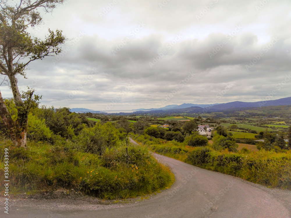 country winding road Bantry Cork Ireland