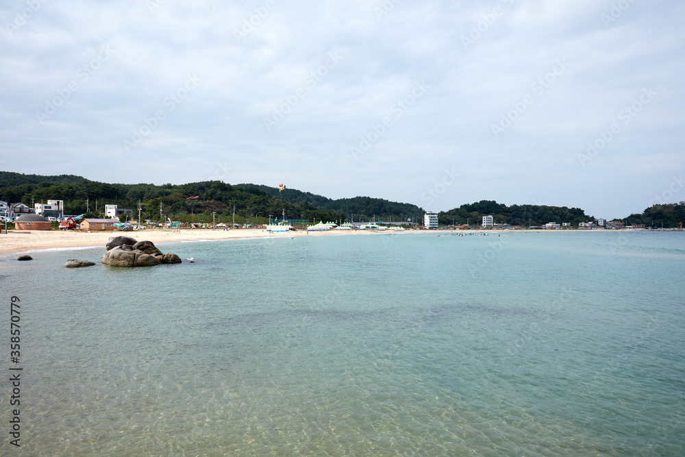 Jukdo beach in Goseong-gun, South Korea.
