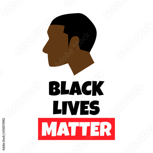 Black Lives Matter illustration background