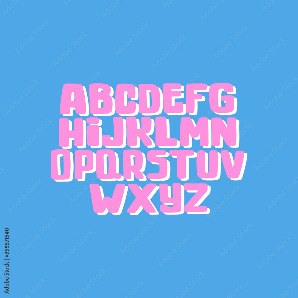 Fototapeta premium Alphabet