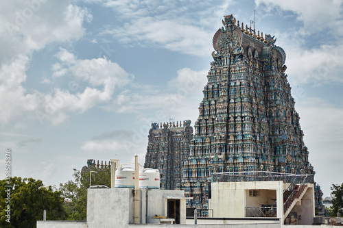 Meenakshi hindu temple in madurai, India