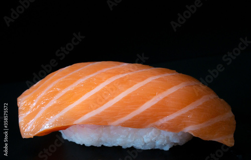 sushi with salmon