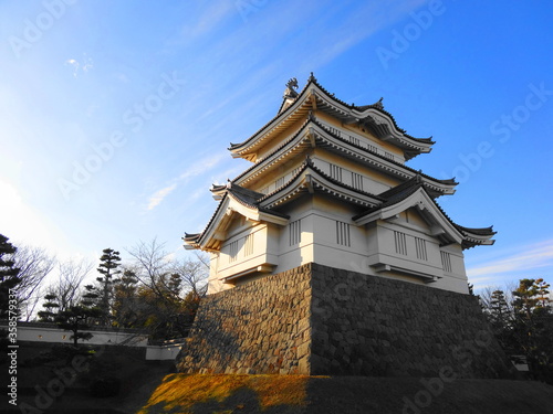 白い壁の城郭　(忍城　御三階櫓)　0037