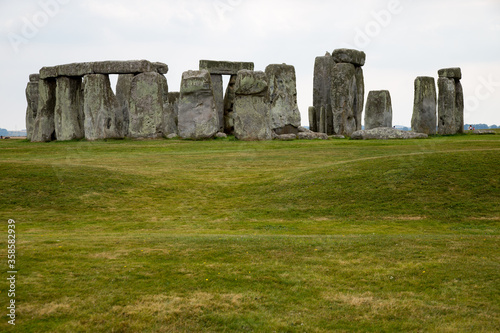 Stonehenge, Salisbury, Wiltshire England Standing neolithic stones 