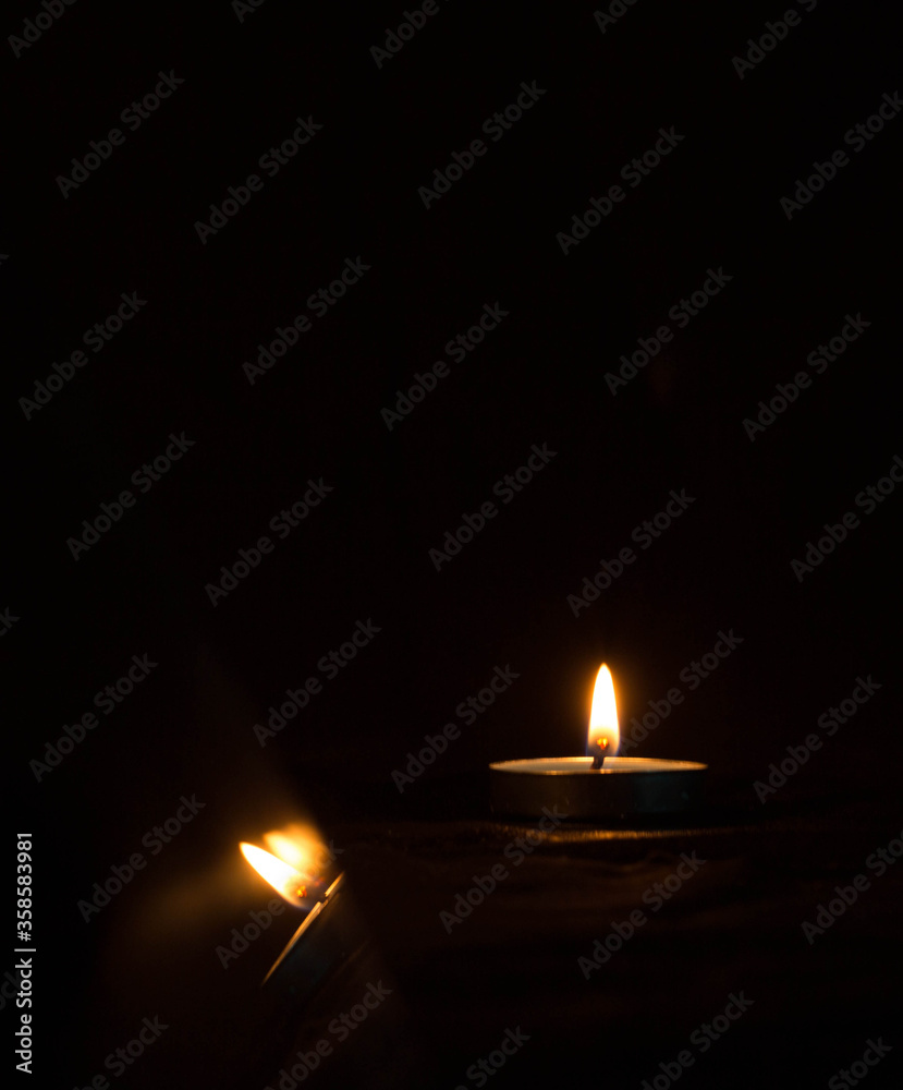 candle in the dark candle in the dark