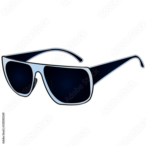 Sunglasses vector illustration